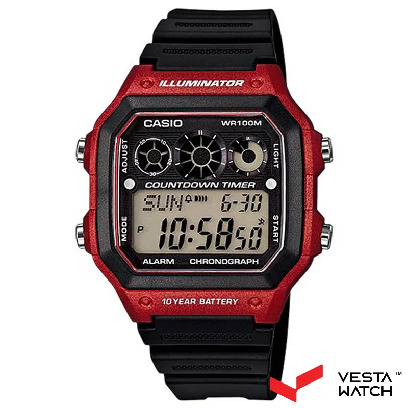 ساعت مچی مردانه کاسیو CASIO مدل AE-1300WH-4AVDF