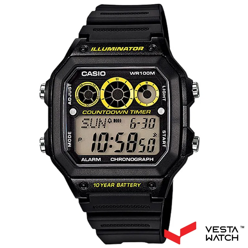 ساعت مچی مردانه و زنانه کاسیو CASIO مدل AE-1300WH-1AVDF