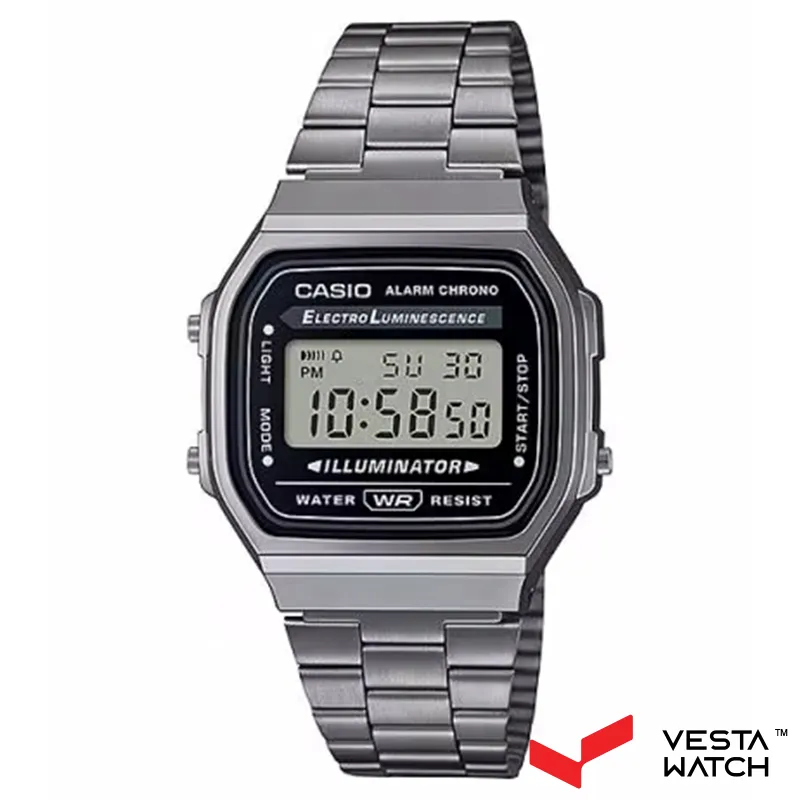ساعت مچی مردانه و زنانه کاسیو CASIO مدل A168WGG-1ADF