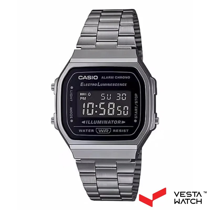 ساعت مچی مردانه و زنانه کاسیو CASIO مدل A168WGG-1BDF