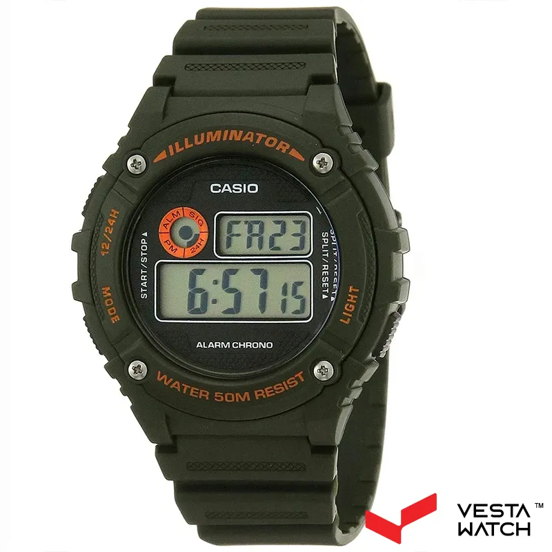 ساعت مچی مردانه کاسیو CASIO مدل W-216H-3BVDF