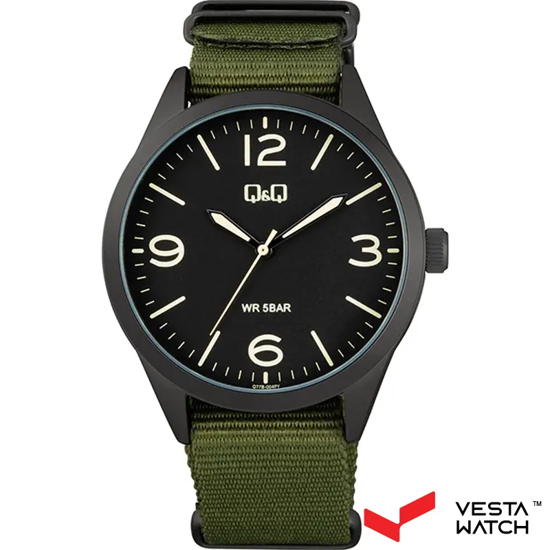 ساعت مچی مردانه کیو اند کیو  Q&Q مدل  Q77B-004PY