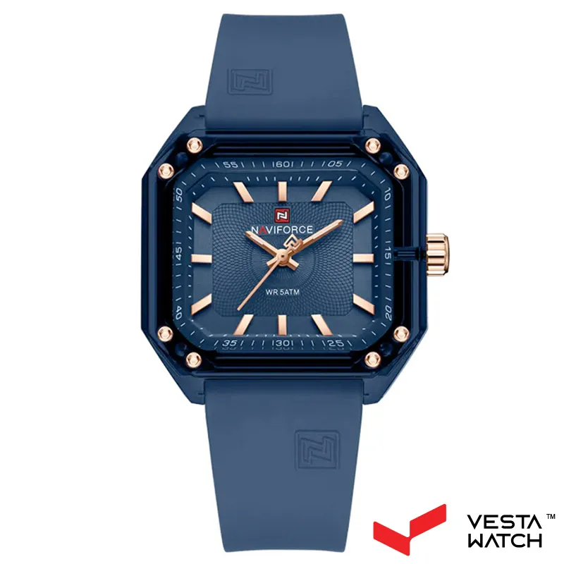 ساعت مچی زنانه نیوی فورس NAVI FORCE مدل NF7106 BE/BE/BE