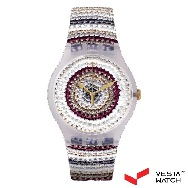 ساعت مچی مردانه و زنانه سواچ SWATCH مدل SUOK114