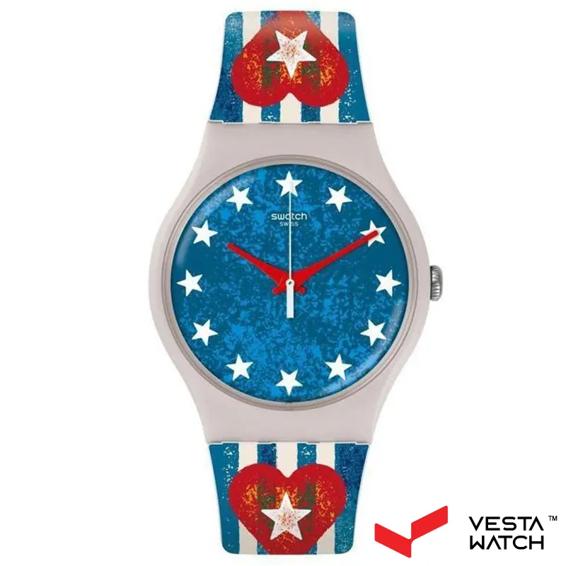 ساعت مچی مردانه و زنانه سواچ SWATCH مدل SUOT101