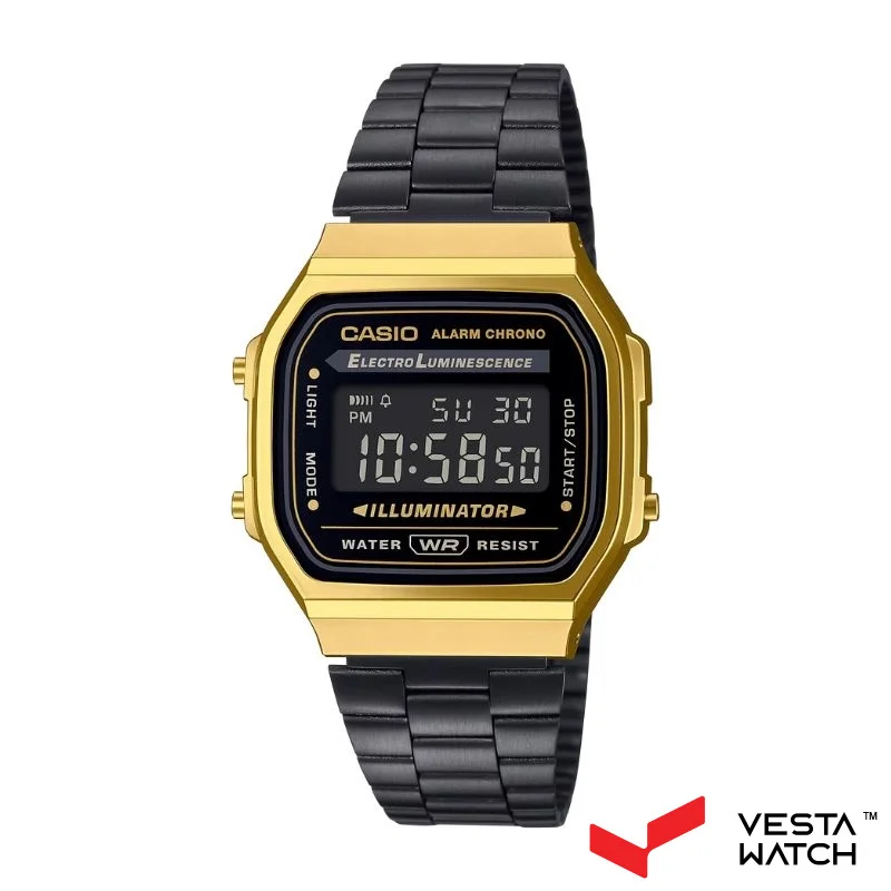 ساعت مچی زنانه کاسیو CASIO مدل A168WEGB-1BDF
