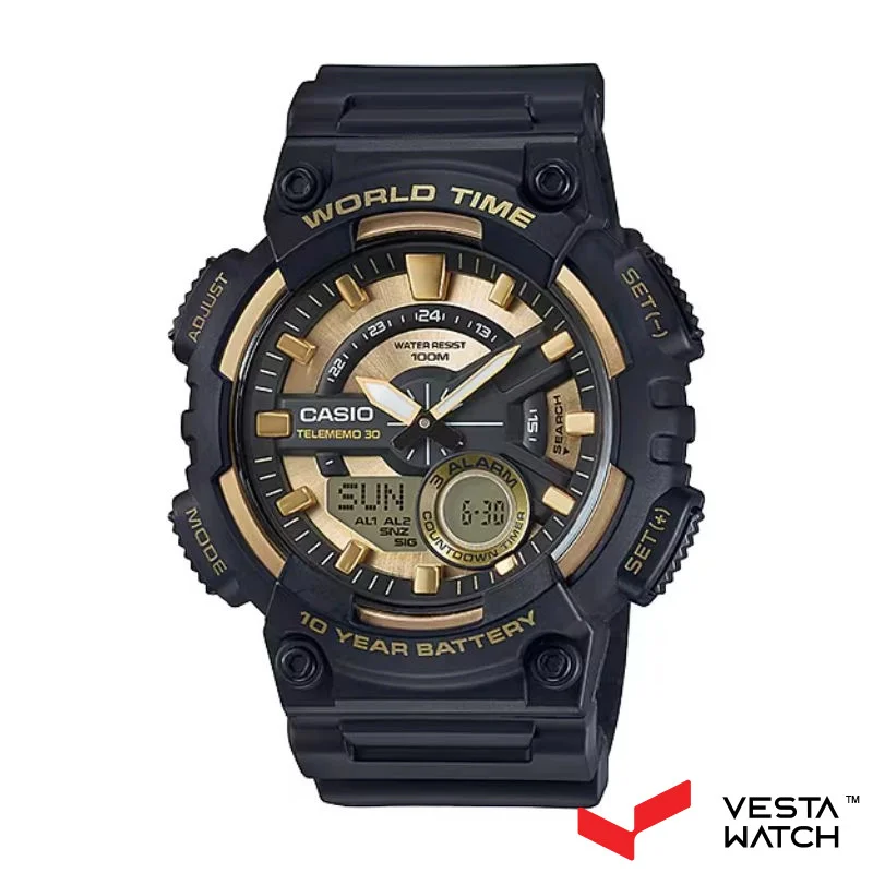 ساعت مچی مردانه کاسیو CASIO مدل AEQ-110BW-9A