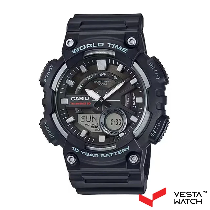 ساعت مچی مردانه کاسیو CASIO مدل AEQ-110W-1A