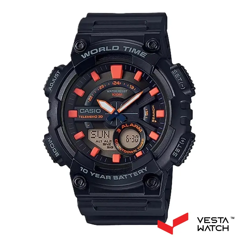 ساعت مچی مردانه کاسیو CASIO مدل AEQ-110W-1A2
