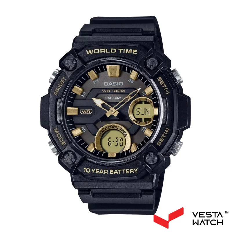 ساعت مچی مردانه کاسیو CASIO مدل AEQ-120W-9AVDF