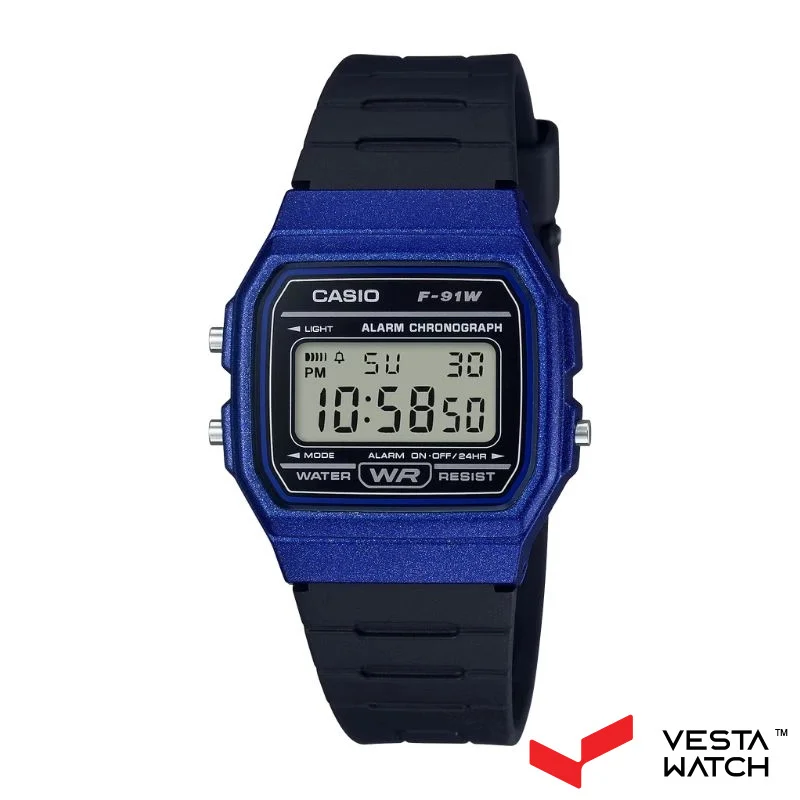 ساعت مچی مردانه و زنانه کاسیو CASIO مدل F-91WM-2ADF