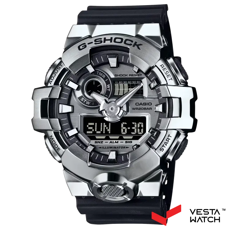ساعت مچی مردانه کاسیو جی‌شاک CASIO G-SHOCK مدل GM-700-1ADR