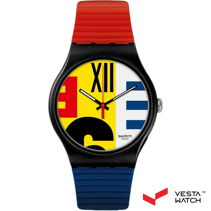 ساعت مچی مردانه و زنانه سواچ SWATCH مدل SUOB171