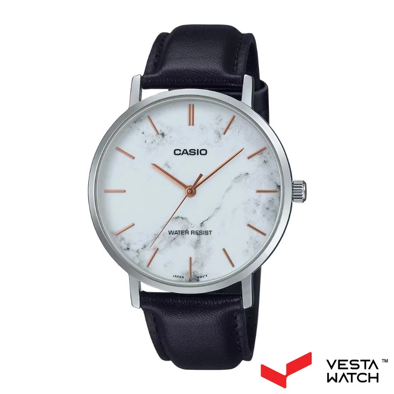 ساعت مچی مردانه کاسیو CASIO مدل MTP-VT01LM-7AUDF