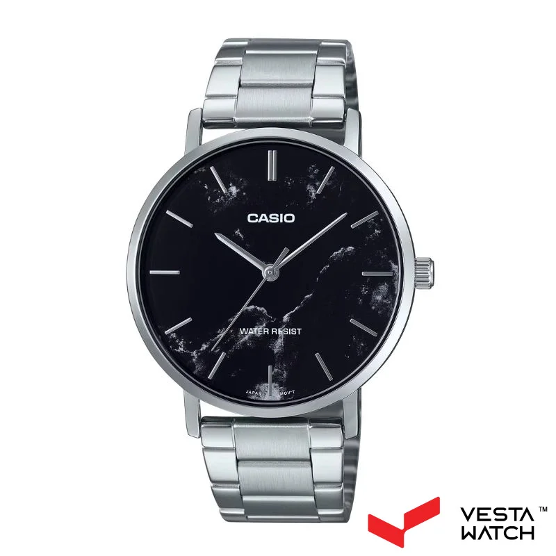 ساعت مچی مردانه کاسیو CASIO مدل MTP-VT01DM-1AUDF