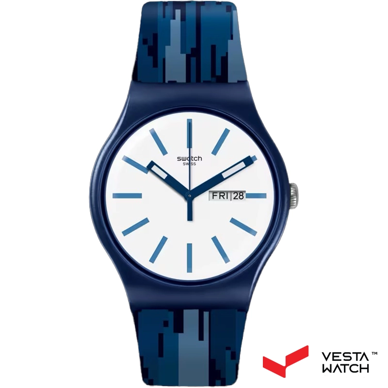 ساعت مچی مردانه و زنانه سواچ SWATCH مدل SUON712