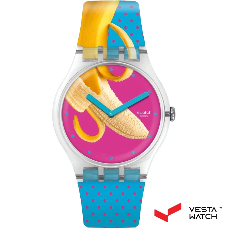 ساعت مچی مردانه و زنانه سواچ SWATCH مدل SUOK140