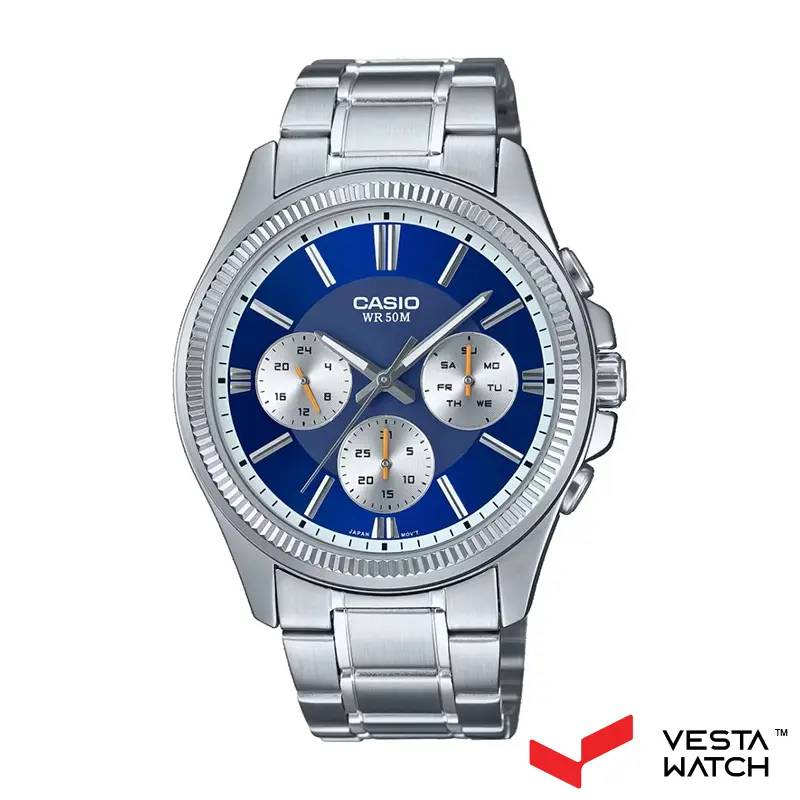 ساعت مچی مردانه کاسیو CASIO مدل MTP-1375D-2A1VDF