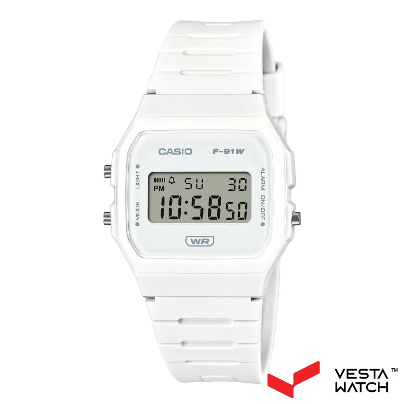 ساعت مچی مردانه و زنانه کاسیو CASIO مدل F-91WB-7ADF