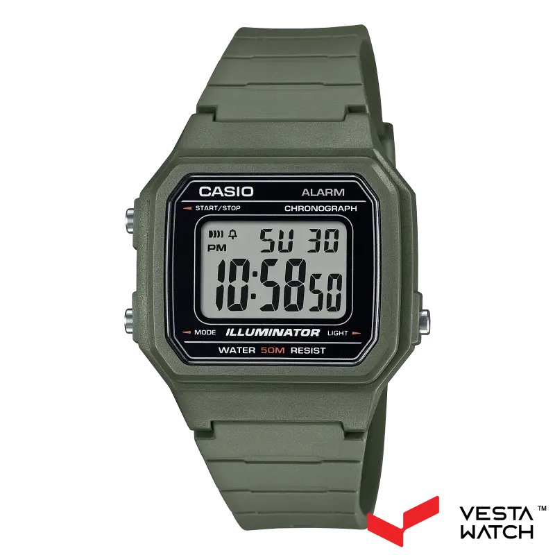 ساعت مچی مردانه و زنانه کاسیو CASIO مدل W-217H-3AVDF