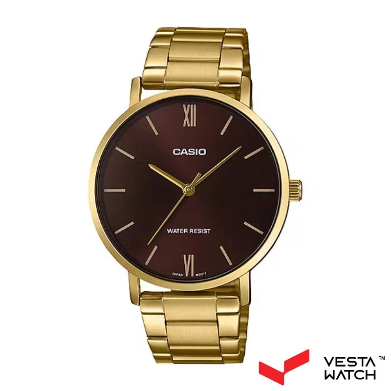 ساعت مچی مردانه کاسیو CASIO مدل MTP-VT01G-5B