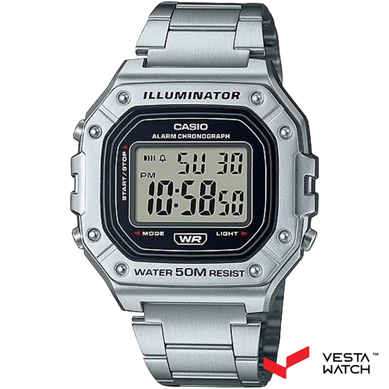 ساعت مچی مردانه و زنانه کاسیو CASIO مدل W-218HD-1AVDF