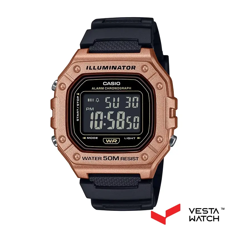 ساعت مچی مردانه و زنانه کاسیو CASIO مدل W-218HM-5BVDF