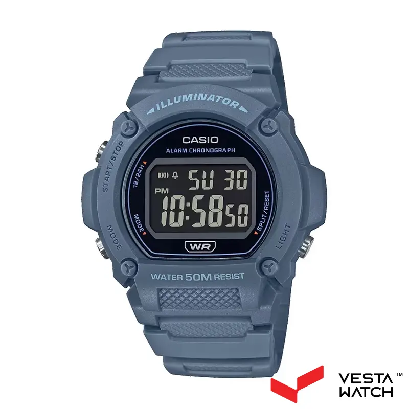 ساعت مچی مردانه کاسیو CASIO مدل W-219HC-2BVDF