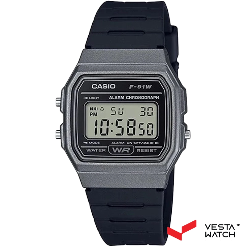 ساعت مچی مردانه و زنانه کاسیو CASIO مدل F-91WM-1BDF