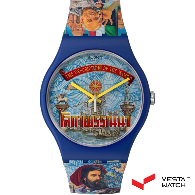 ساعت مچی مردانه و زنانه سواچ SWATCH مدل SUOZ349