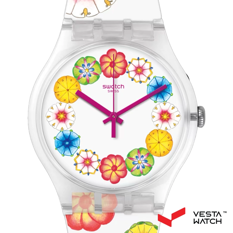 ساعت مچی مردانه و زنانه سواچ SWATCH مدل SUOK127