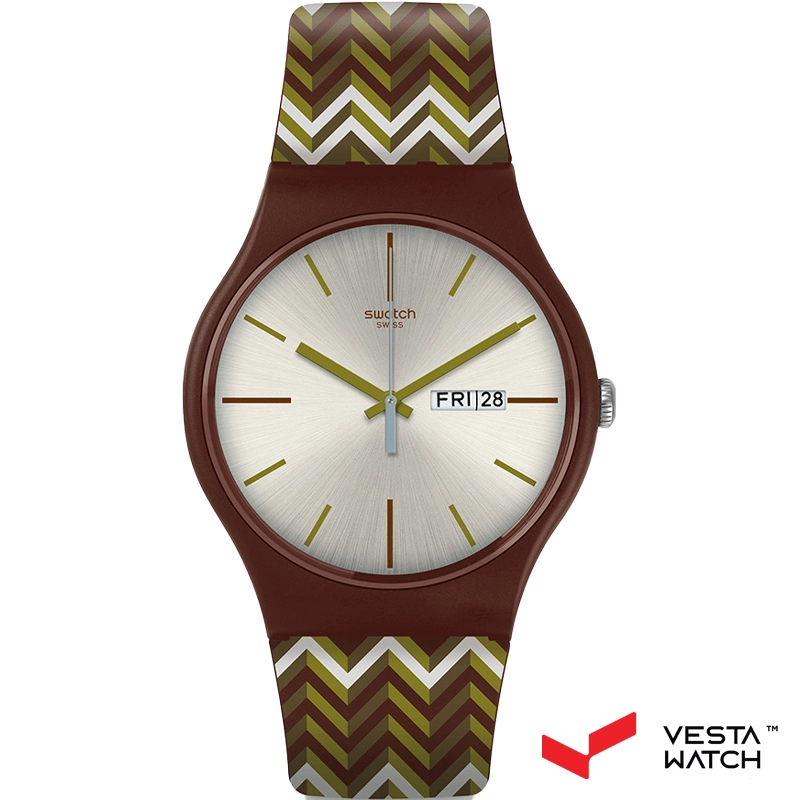 ساعت مچی مردانه و زنانه سواچ SWATCH مدل SUOC705