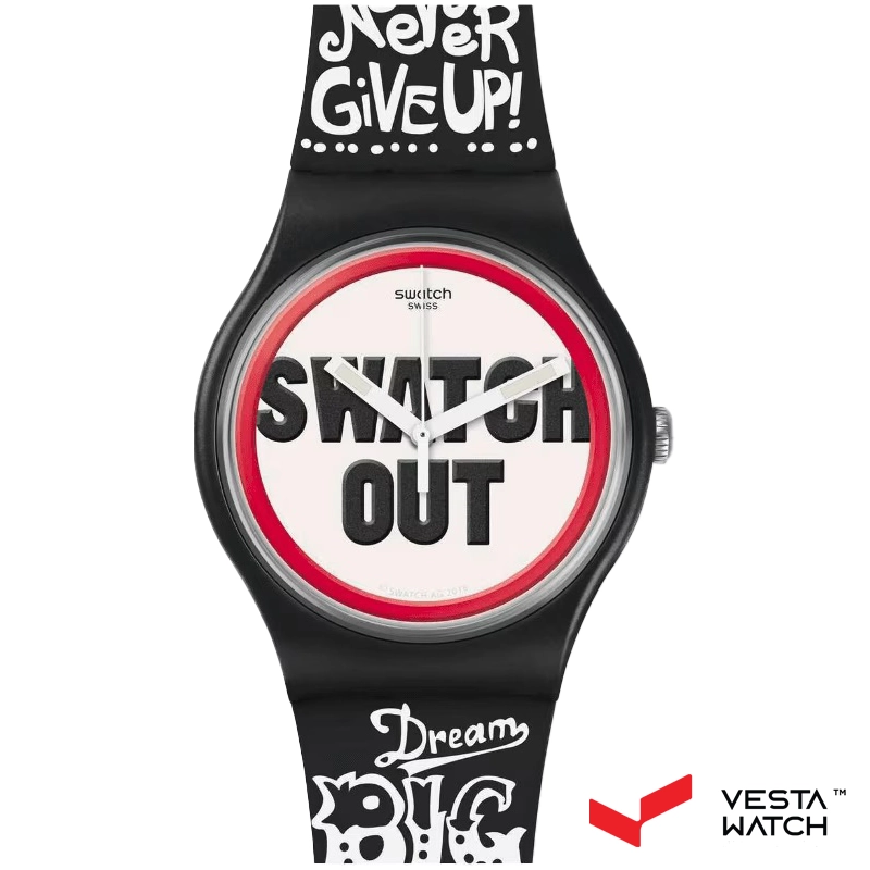 ساعت مچی مردانه و زنانه سواچ SWATCH مدل SUOB160