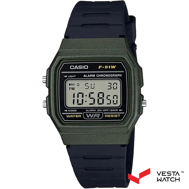 ساعت مچی مردانه و زنانه کاسیو CASIO مدل F-91WM-3ADF