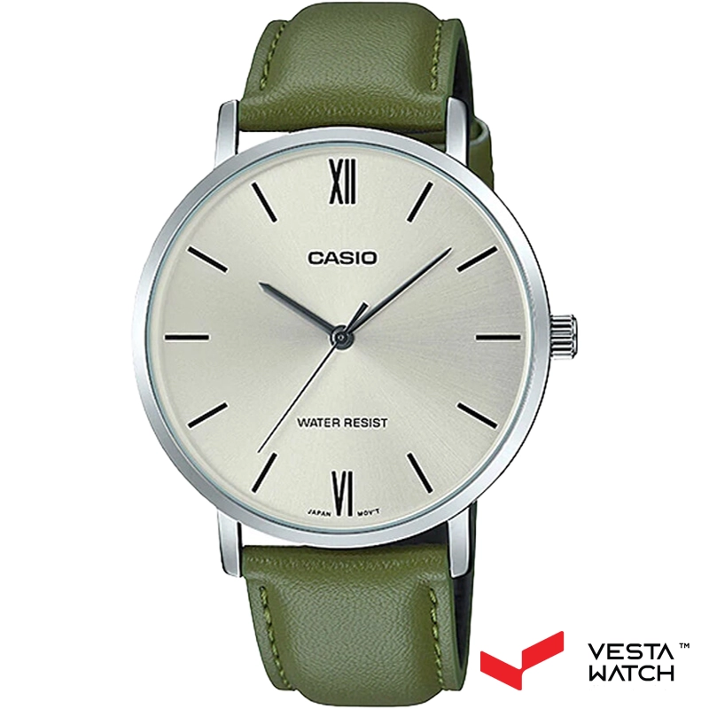 ساعت مچی مردانه کاسیو CASIO مدل MTP-VT01L-3BUDF