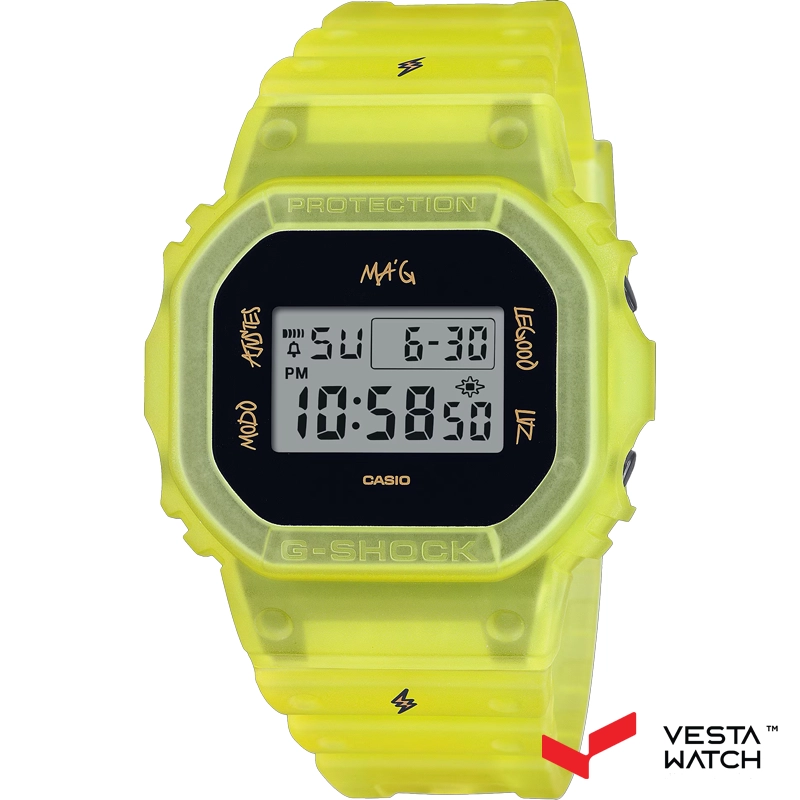 ساعت مچی مردانه کاسیو جی‌شاک CASIO G-SHOCK مدل DWE-5600JB-1A9DR