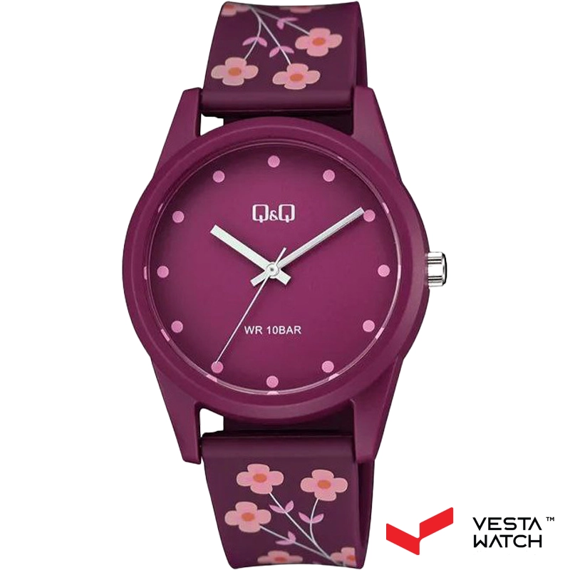 ساعت مچی زنانه کیو اند کیو  Q&Q مدلV08A-002VY