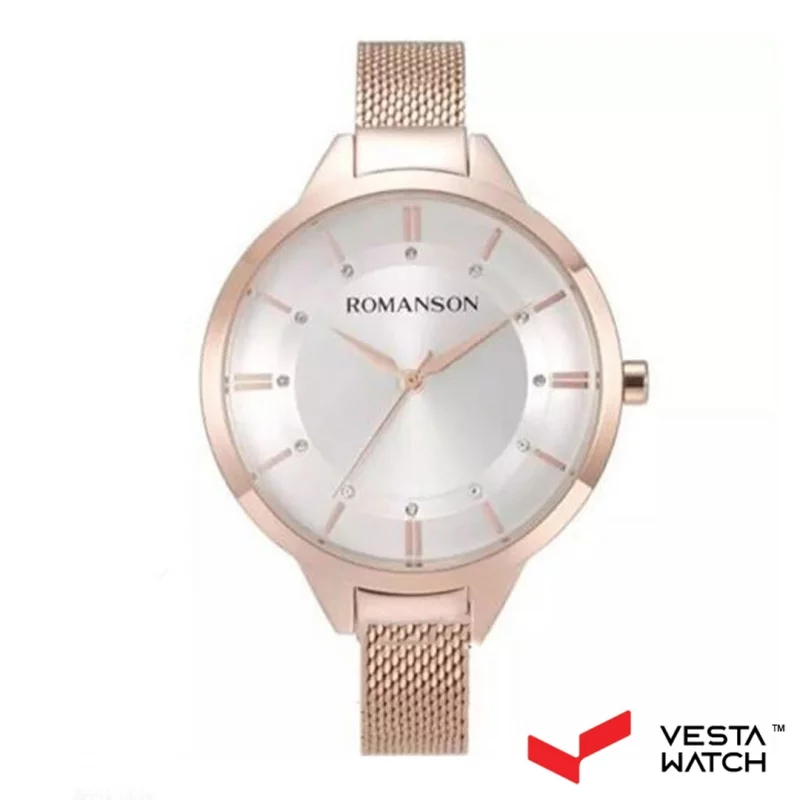 ساعت مچی زنانه رومانسون ROMANSONمدل RM8A28LLRRAS6R-W
