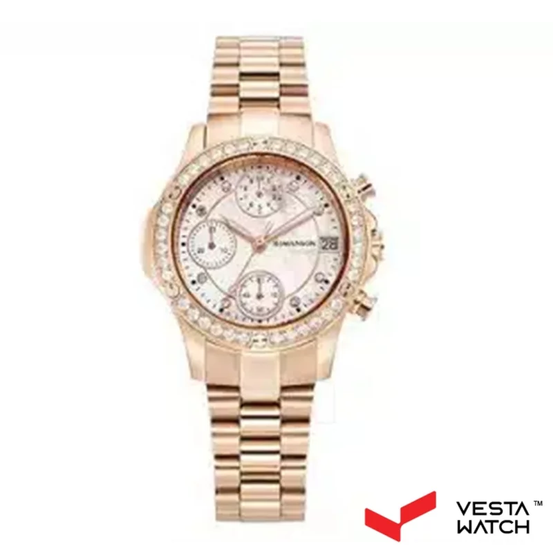 ساعت مچی زنانه رومانسون ROMANSONمدل RM7000QLRRMC6R-RG