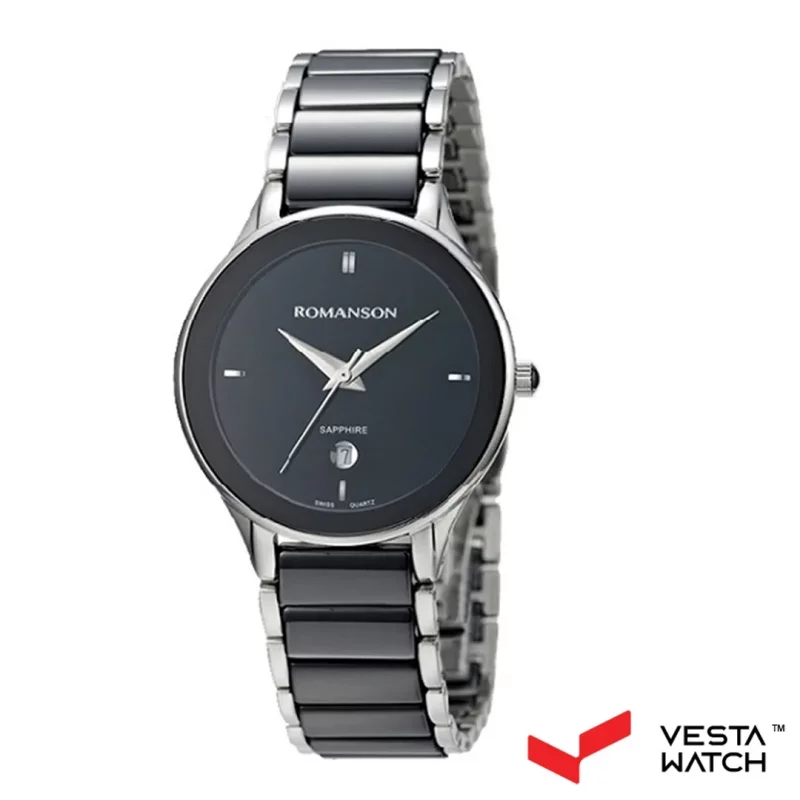 ساعت مچی زنانه رومانسون ROMANSONمدل TM4236LL1WA32W-BK