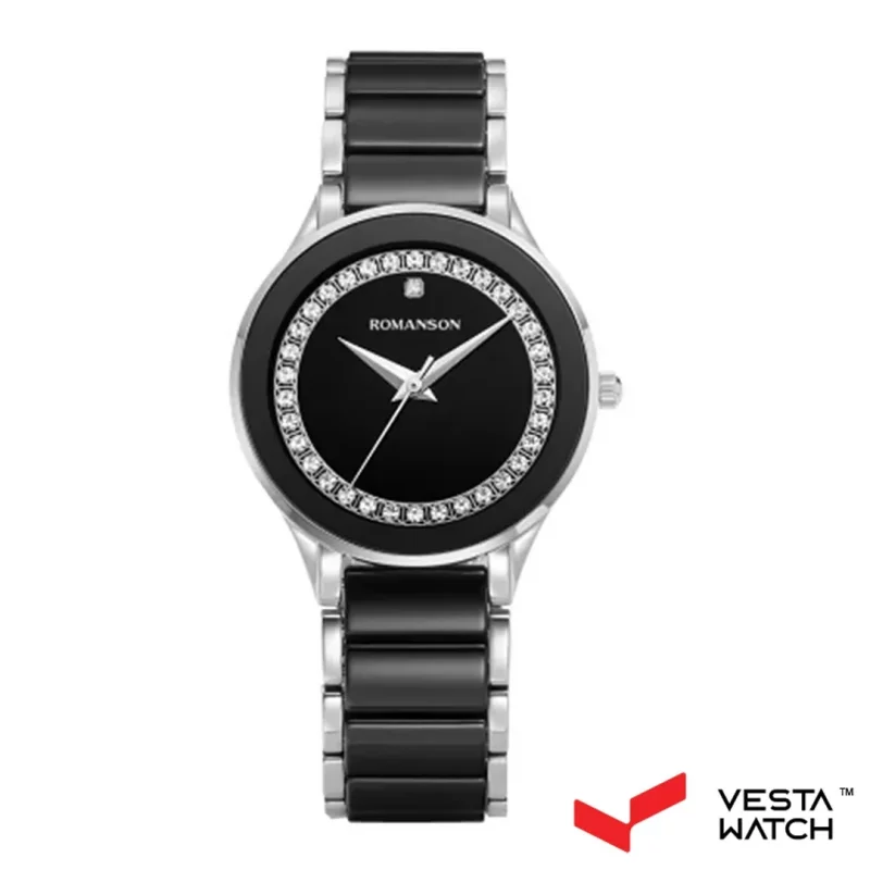 ساعت مچی زنانه رومانسون ROMANSONمدل TM3BS700KLBWA32W-BK