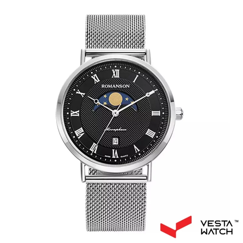 ساعت مچی مردانه رومانسون ROMANSONمدل TM1B24FM2WA32W-BK