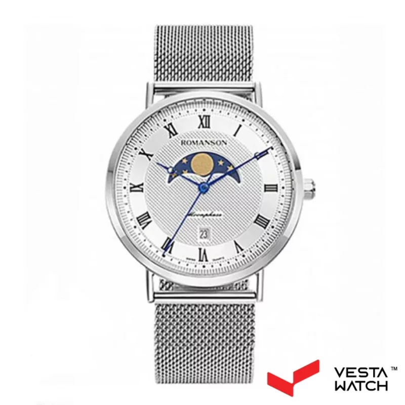 ساعت مچی مردانه رومانسون ROMANSONمدل TM1B24FM1WAS5U-W
