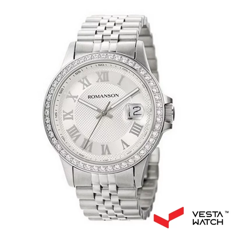 ساعت مچی مردانه رومانسون ROMANSONمدل TM0361QM1WAS2W-W