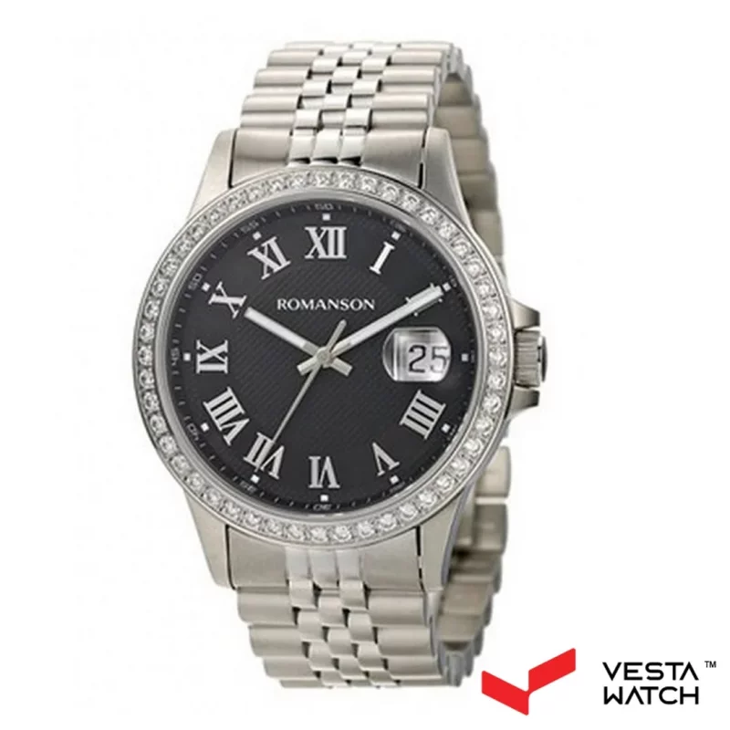 ساعت مچی مردانه رومانسون ROMANSONمدل TM0361QM1WA32W-BK