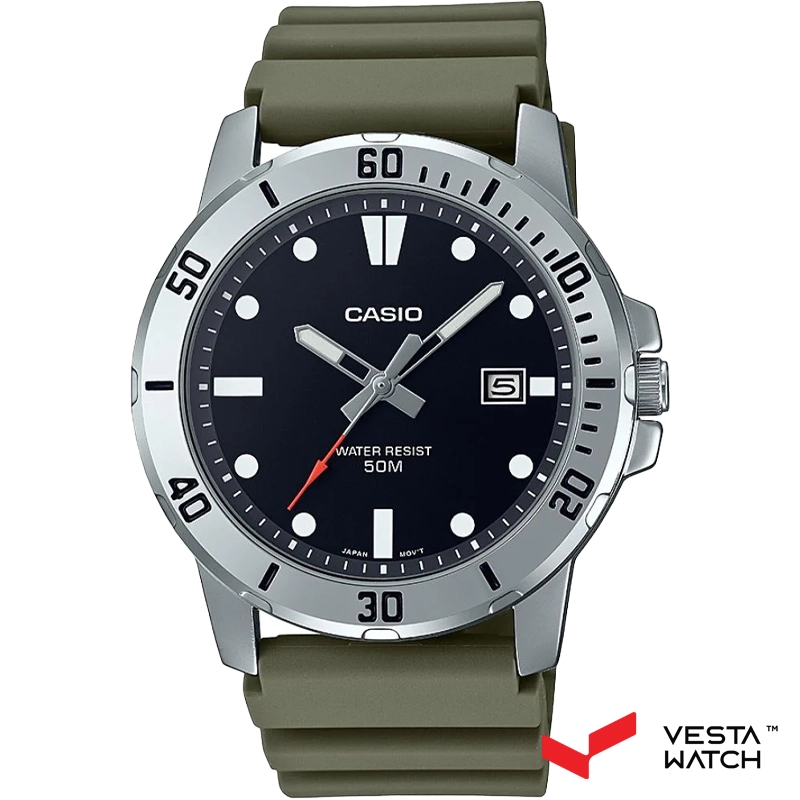 ساعت مچی مردانه کاسیو CASIO مدل MTP-VD01-3EVUDF