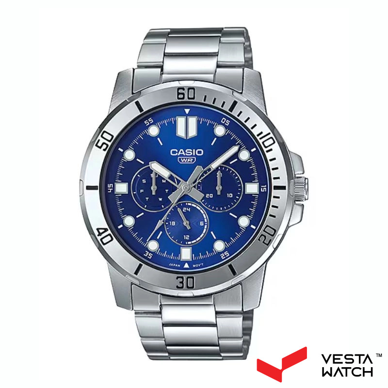 ساعت مچی مردانه کاسیو CASIO مدل MTP-VD300D-2E