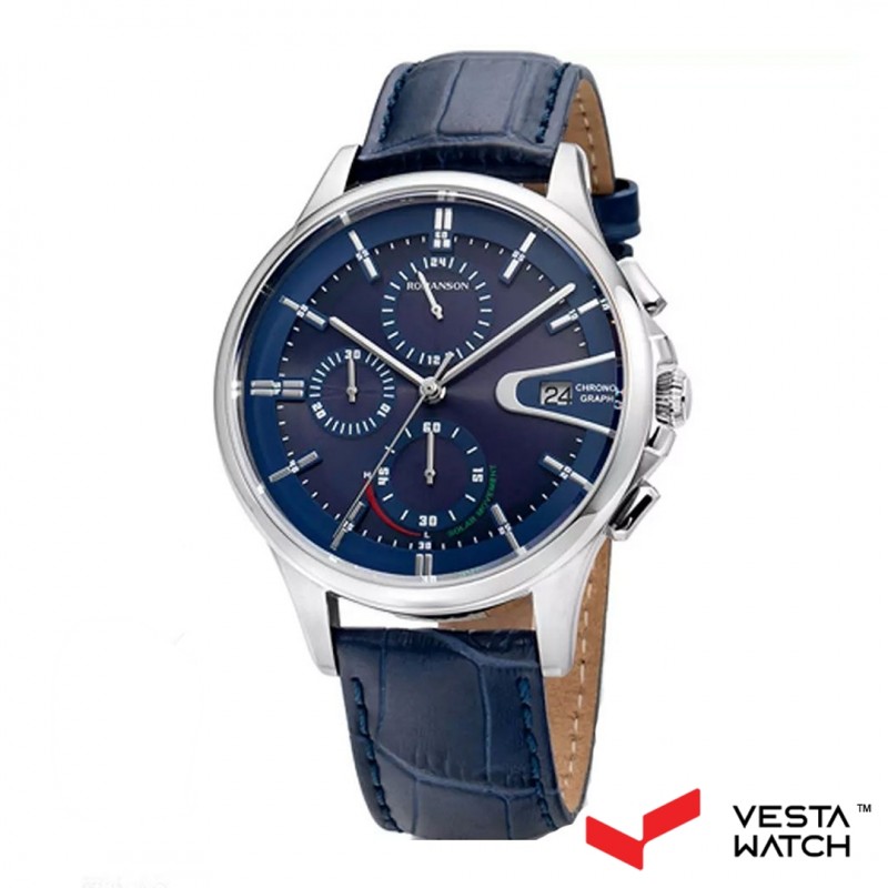 ساعت مچی مردانه رومانسون ROMANSONمدل CB9A08HMUWA42W-BL