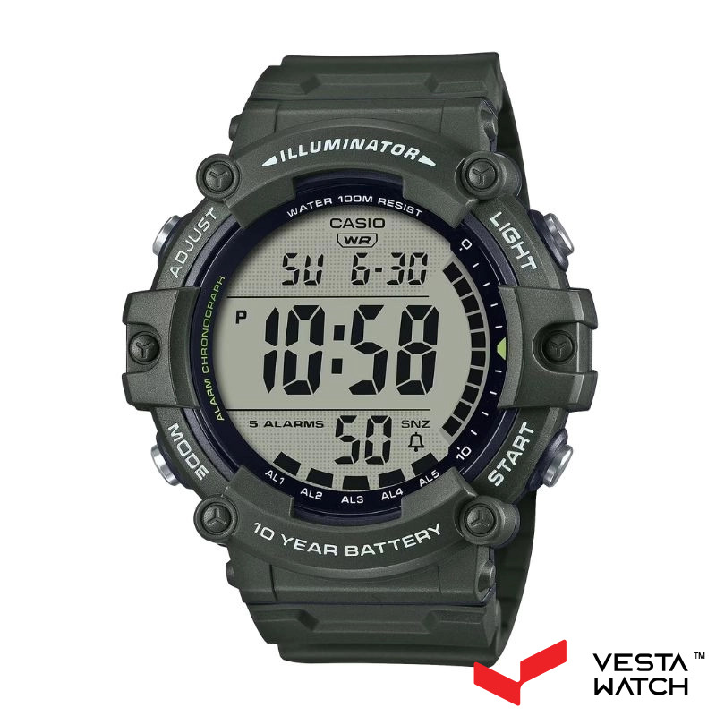 ساعت مچی مردانه کاسیو CASIO مدل AE-1500WHX-3AVDF