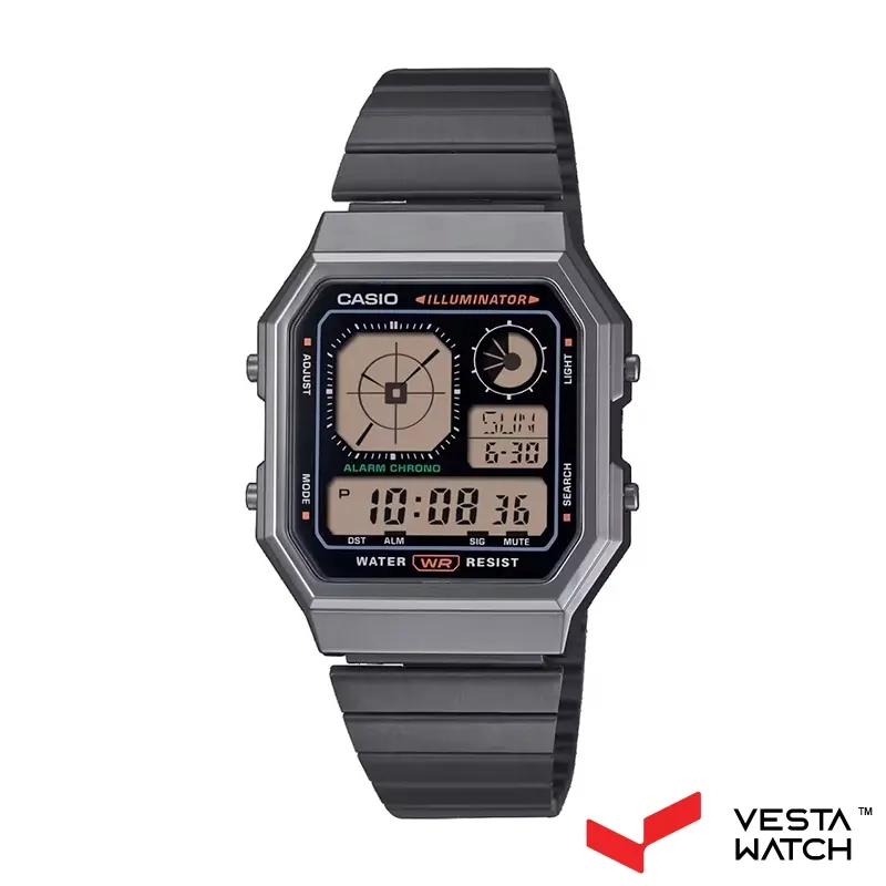 ساعت مچی مردانه و زنانه کاسیو CASIO مدل A130WEGG-1ADF